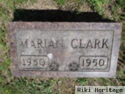 Marion (Baby) Clark