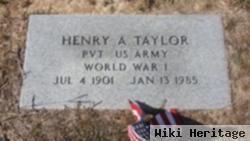 Henry Amos Taylor, Sr