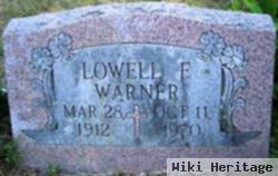 Lowell F Warner