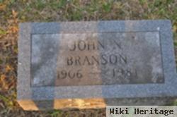 John N Branson