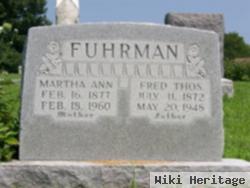 Martha Ann Sperry Fuhrman