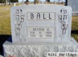 Hester E. Ball