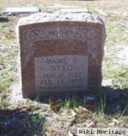 Mamie Tanner Weed