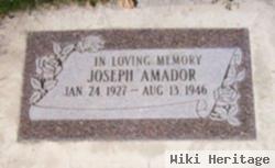 Joseph "joe" Amador