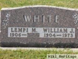 William J White