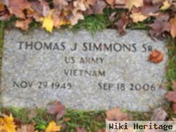 Thomas J Simmons, Sr