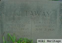 Mary Martha Lee Attaway