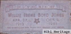 Willie Irene Boyd Jones