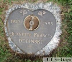 Jeanette Frances Kroder Debinski