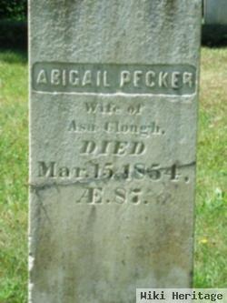 Abigail Pecker Clough