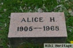 Alice H Stauring