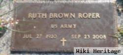 Ruth Virginia Brown Roper