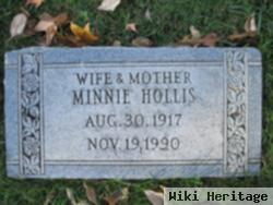 Minnie F. Hollis