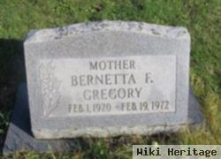 Bernetta F. Gregory