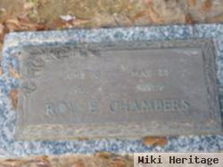 Roy Edward Chambers