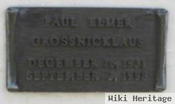 Paul Elmer Grossnicklaus