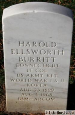 Harold Ellsworth Burritt