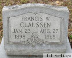 Francis W Claussen