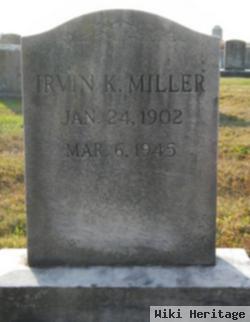 Irvin K Miller