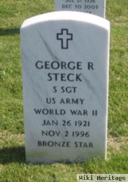 Sgt George R. Steck