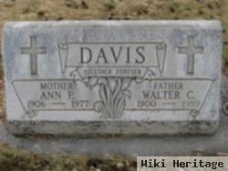 Walter C Davis