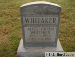 Alice Green Whitaker