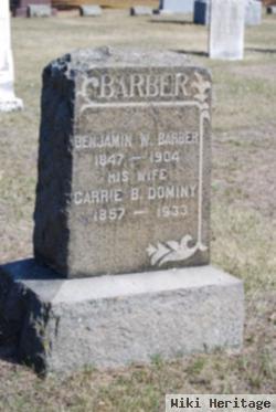 Carrie B Dominy Barber