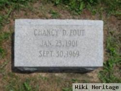 Chancey Darrelle "red" Fout