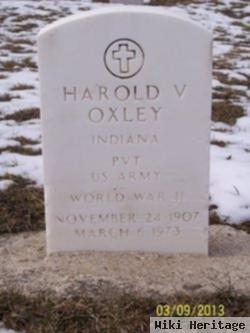Harold V Oxley