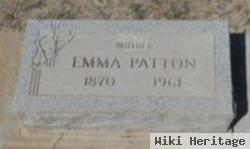 Malissa "emma" Westerfield Patton