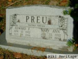 Mary Ann Preu