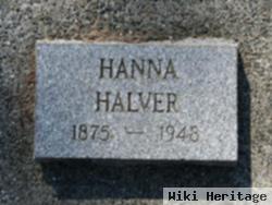 Hannah/hanna Nyland Halver