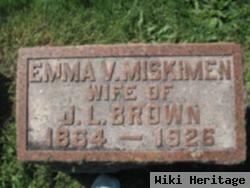 Emma V. Miskimen Brown