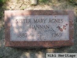 Sr Mary Agnes Hannan