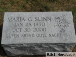 Maria G Slinn