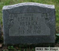 Esther Emma Huston Hetrick