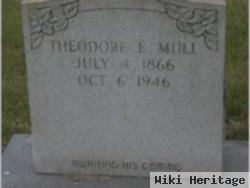 Theodore E. "tool" Mull