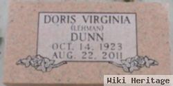 Doris Virginia Lehman Dunn