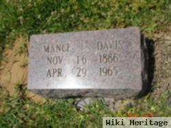 Mance F. Davis