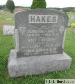 Dennison H Hakes