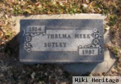 Thelma Meek Sutley