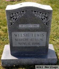 Welsie Lewis