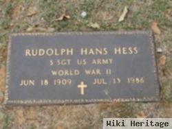 Rudolph Hans Hess