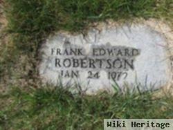 Frank Edward Robertson