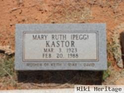 Mary Ruth "pegg" Lancaster Kastor