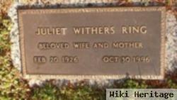 Juliet Withers Ring