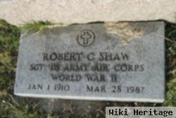 Sgt Robert C Shaw