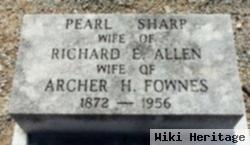 Pearl Sharp Allen