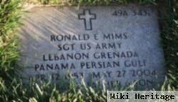 Ronald E Mims