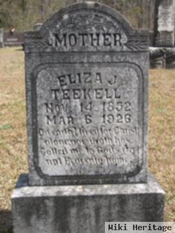 Eliza Jane Barton Teekell